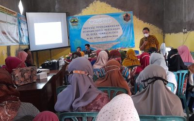 INOVASI PENGEMBANGAN OLAHAN HASIL PERIKANAN DI DESA TIMBULSLOKO, KECAMATAN SAYUNG, KABUPATEN DEMAK OLEH DEPARTEMEN TEKNOLOGI HASIL PERIKANAN UNDIP