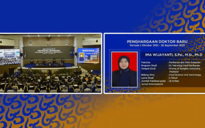 DIES NATALIS KE-65 UNDIP: Penghargaan Kepada Dosen Studi Lanjut S3 Terbaik