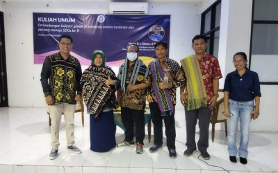 Kuliah Umum Prodi Teknologi Hasil Perikanan FPIK Undip dengan judul “Pekembangan industri garam di Indonesia antara peluang dan tantangan menuju SDGs ke-8”