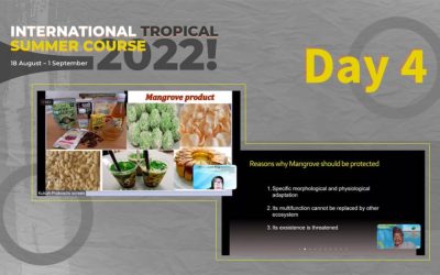 Guru Besar Program Studi Teknologi Hasil Perikanan Memaparkan Potensi Mangrove dalam Segi Pangan di acara ITroSCo 2022