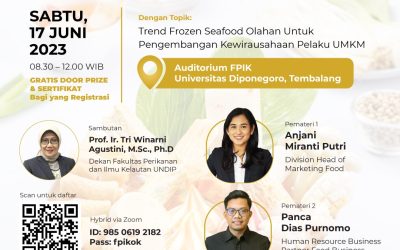 Departemen Tekonologi Hasil Perikanan Bekerja Sama Dengan CP Prima untuk Mengadakan Acara CP Prima Goes to Campus