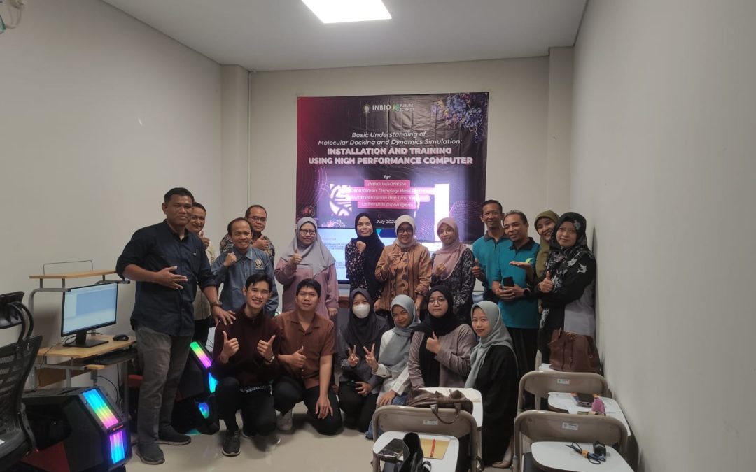 Program Studi Teknologi Hasil Perikanan FPIK UNDIP Gelar Pelatihan HPC: Molecular Docking dan Dynamics Simulation