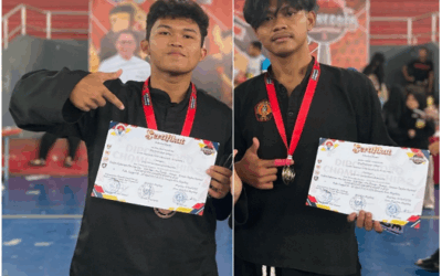 Prestasi Gemilang Mahasiswa THP UNDIP di Kejuaraan Silat Nasional: Bagas Raih Emas, Naufal Sabet Perunggu