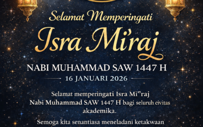 Selamat Memperingati Isra Mi’raj Nabi Muhammad SAW 1447 H