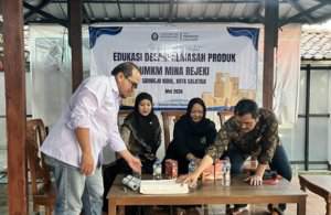 Kegiatan Diskusi dengan UMKM Mina Rejeki