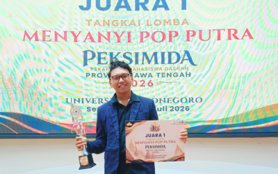 Prestasi Gemilang! Mahasiswa Teknologi Hasil Perikanan Raih Juara I Menyanyi Pop Putra di PEKSIMIDA Jawa Tengah 2026